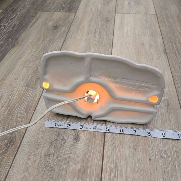 Dickens Collectible vintage 1996 Town Park Carol Trees Christmas Village lighted - Picture 9 of 12